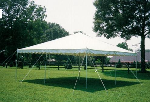 20x20 canopy tent rental